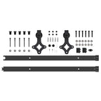 PIM_vidaXL Hardware | schwarz | Kohlenstoffstahl A.NA | 152.4 x 4 x 0.6 cm | Robust