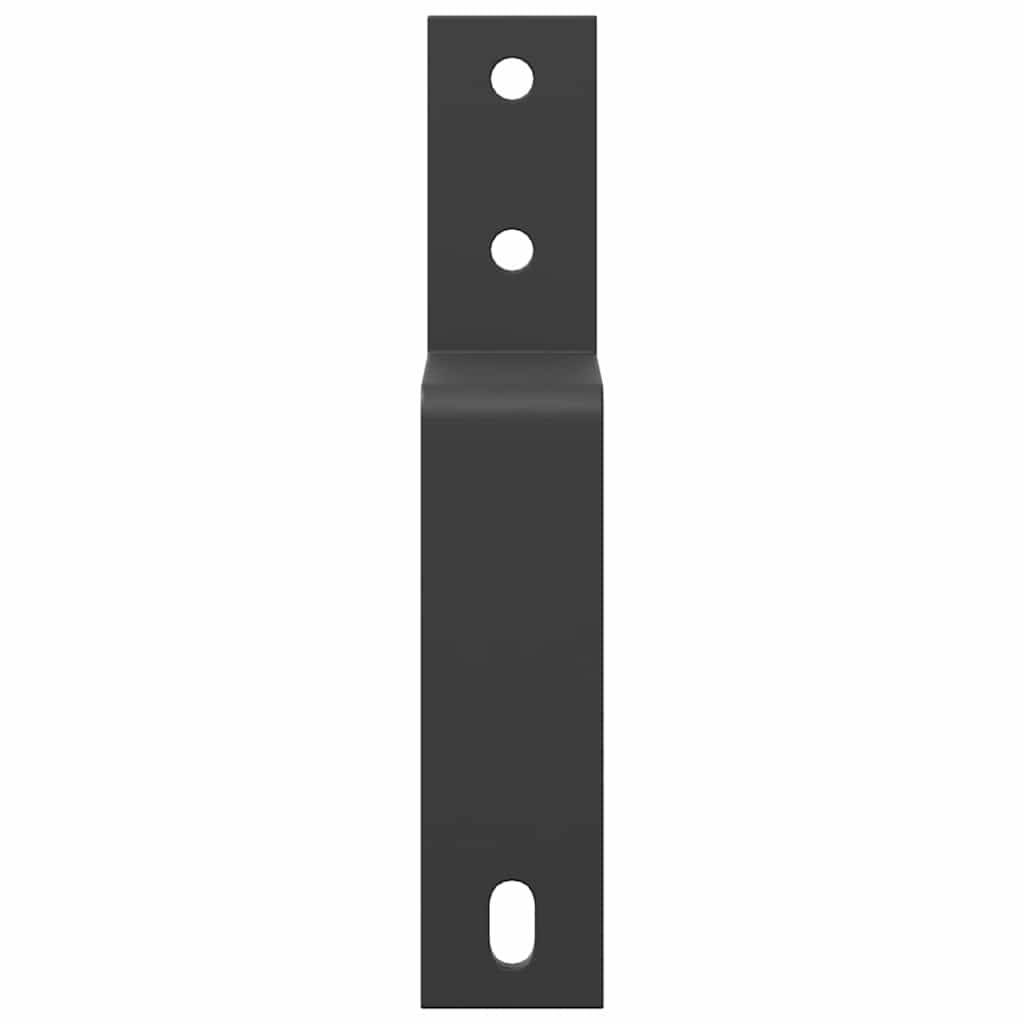 vidaXL Scheunentür-Bypass-Halterungen für Flachschienen 5 Stk.