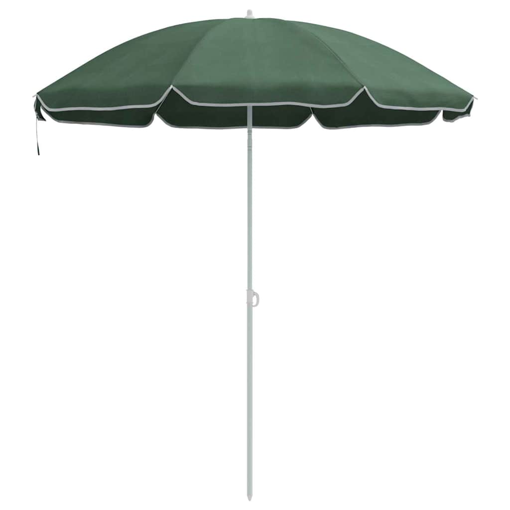 vidaXL Sonnenschirm Grün 161 x 161 x 193 cm Polyester