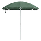 vidaXL Sonnenschirm Grün 161 x 161 x 193 cm Polyester