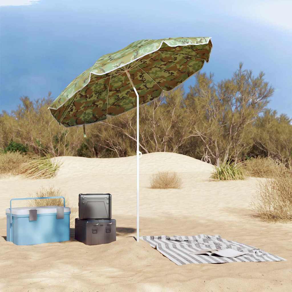 vidaXL Sonnenschirm Tarnung 161 x 161 x 193 cm Polyester