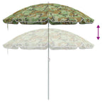vidaXL Sonnenschirm Tarnung 161 x 161 x 193 cm Polyester