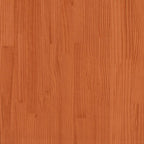 vidaXL 2-tlg. Garten-Sofagarnitur Wachsbraun Massivholz Kiefer