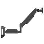 vidaXL Monitor-Wandhalterung für Max 27 Zoll Gasfeder 10 kg