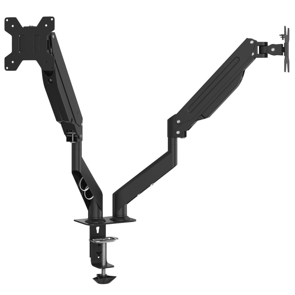 vidaXL Doppel-Monitorarm für Max 27 Zoll Gasfeder 20 kg