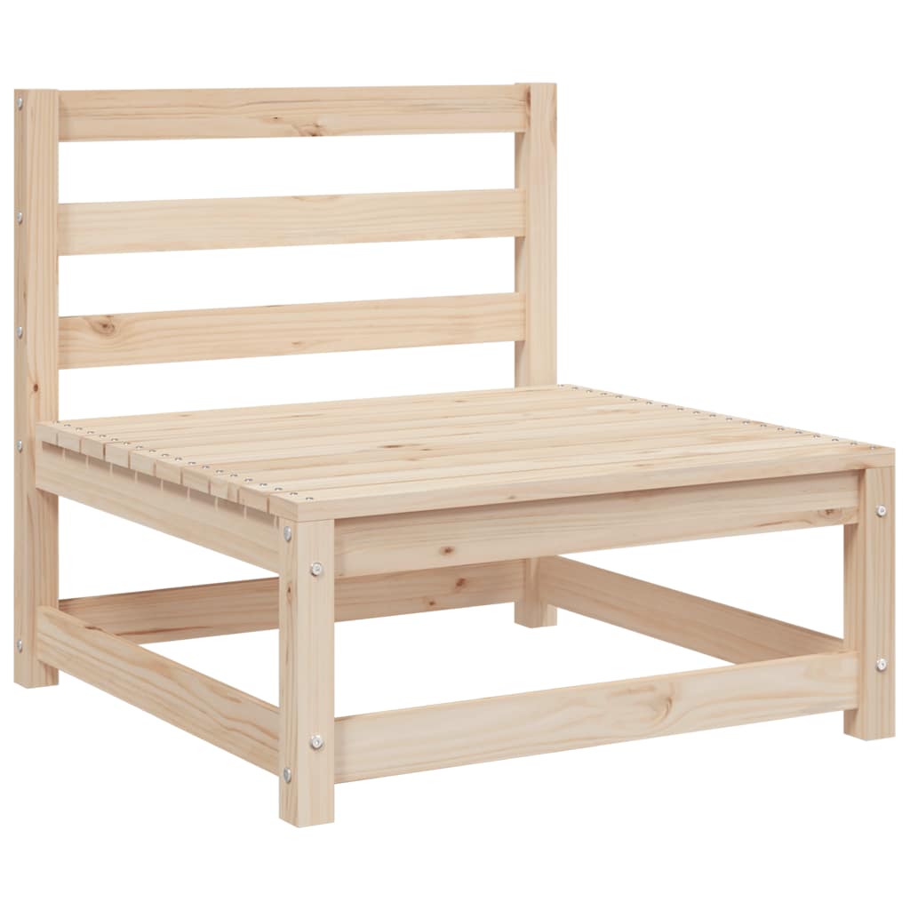 vidaXL 12-tlg. Garten-Sofagarnitur Massivholz Kiefer