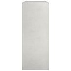 vidaXL Brennholzregal 100x40x100 cm Edelstahl
