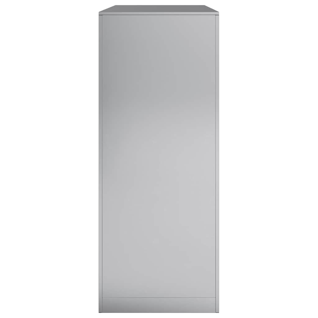 vidaXL Brennholzregal 100x40x100 cm Verzinkter Stahl