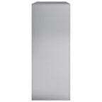 vidaXL Brennholzregal 100x40x100 cm Verzinkter Stahl