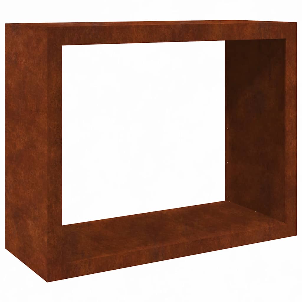 vidaXL Brennholzregal 100x40x80 cm Wetterfester Stahl