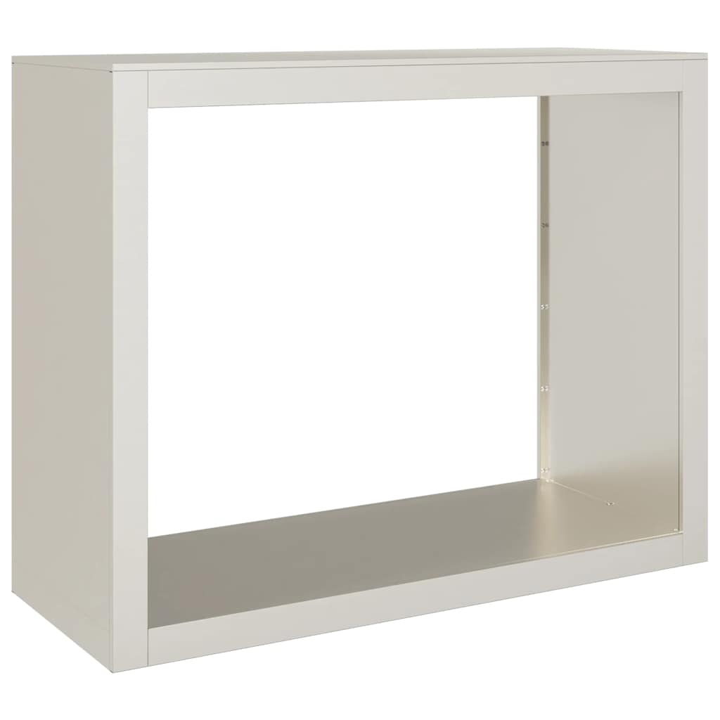 vidaXL Brennholzregal 100x40x80 cm Wetterfester Stahl