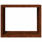 vidaXL Brennholzregal 100x40x80 cm Wetterfester Stahl