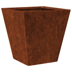 vidaXL Pflanzkübel 30x30x30 cm Wetterfester Stahl