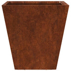 vidaXL Pflanzkübel 30x30x30 cm Wetterfester Stahl