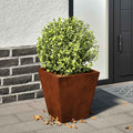 vidaXL Pflanzkübel 30x30x30 cm Wetterfester Stahl