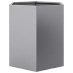 vidaXL Pflanzkübel Sechseckig 46x40x45 Verzinkter Stahl