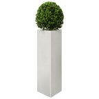 vidaXL Pflanzkübel 2 Stk. Dreieckig 30x26x75 cm Edelstahl