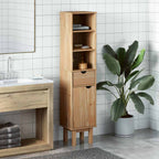 vidaXL Badschrank OTTA 35x30x159 cm Massivholz Kiefer
