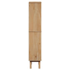 vidaXL Badschrank OTTA 35x30x159 cm Massivholz Kiefer