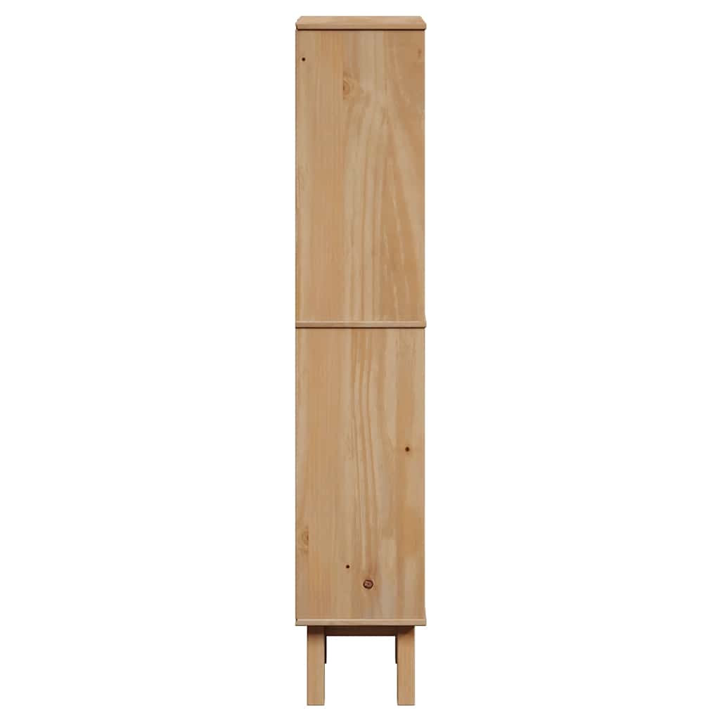 vidaXL Badschrank OTTA 35x30x159 cm Massivholz Kiefer