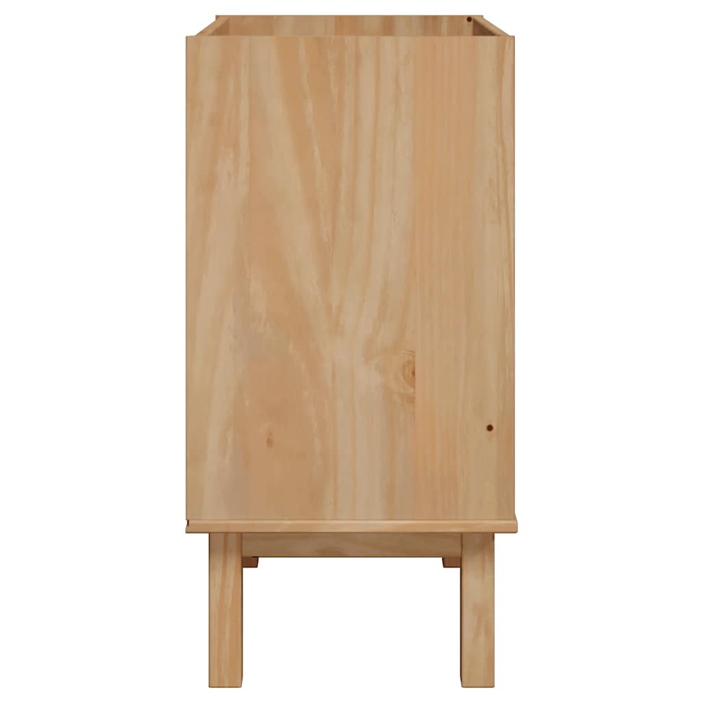 vidaXL Waschbeckenschrank OTTA 59x40x80 cm Massivholz Kiefer