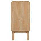 vidaXL Waschbeckenschrank OTTA 59x40x80 cm Massivholz Kiefer