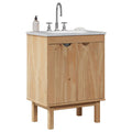 vidaXL Waschbeckenschrank OTTA 59x40x80 cm Massivholz Kiefer