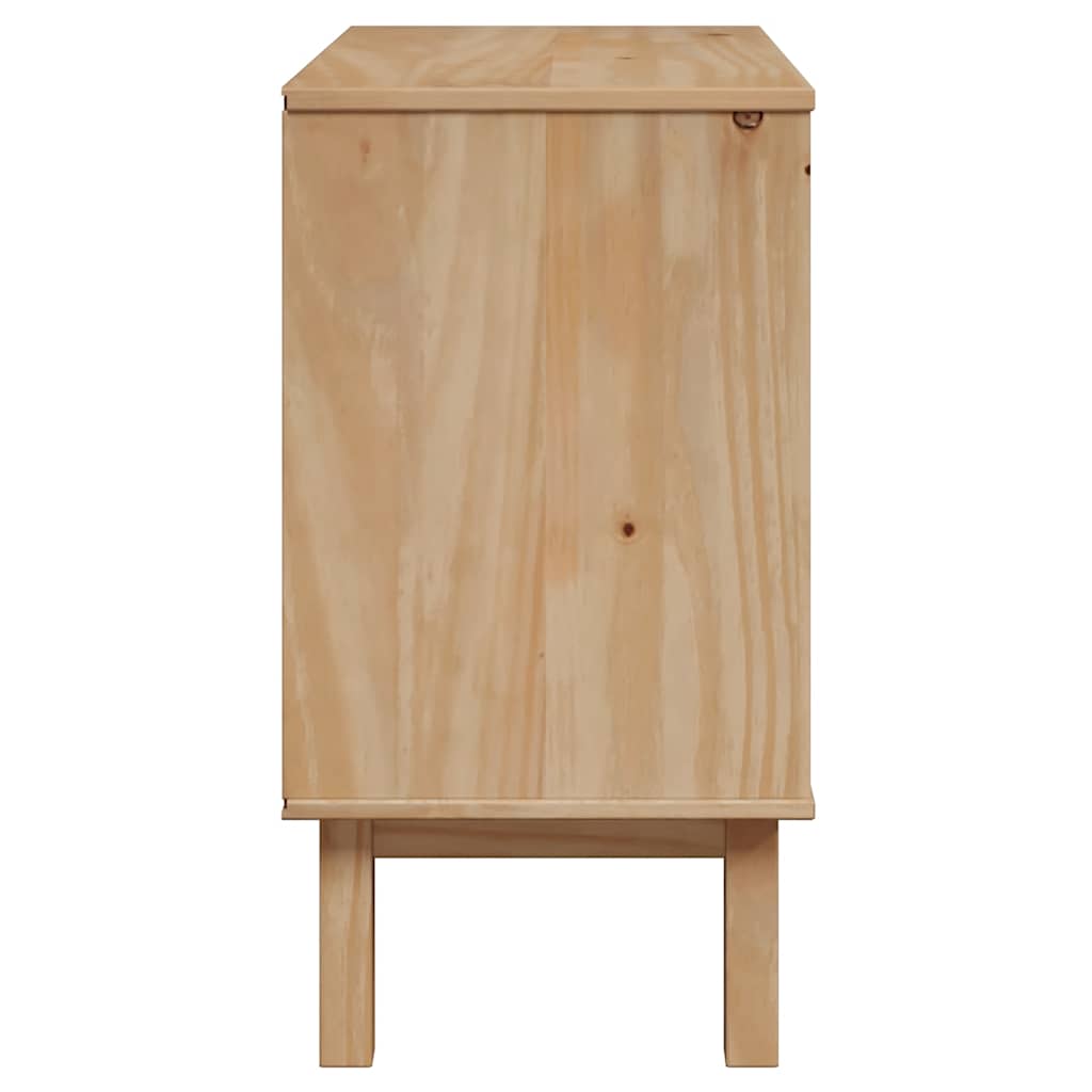 vidaXL Flurschrank OTTA 75x40x75 cm Massivholz Kiefer