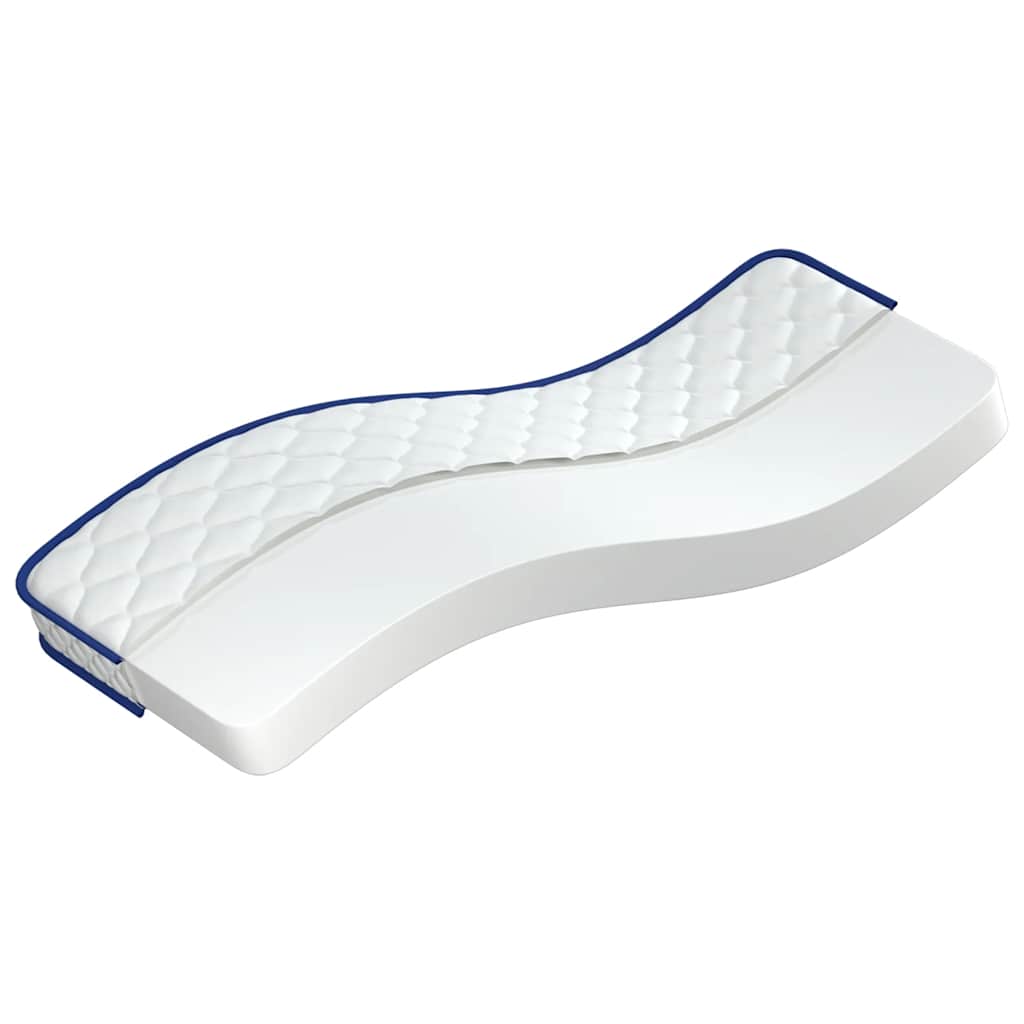 vidaXL Memory-Schaum-Matratze 70x200x17 cm Weich Weiß