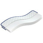 vidaXL Memory-Schaum-Matratze 70x200x17 cm Weich Weiß