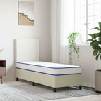 vidaXL Memory-Schaum-Matratze 70x200x17 cm Weich Weiß