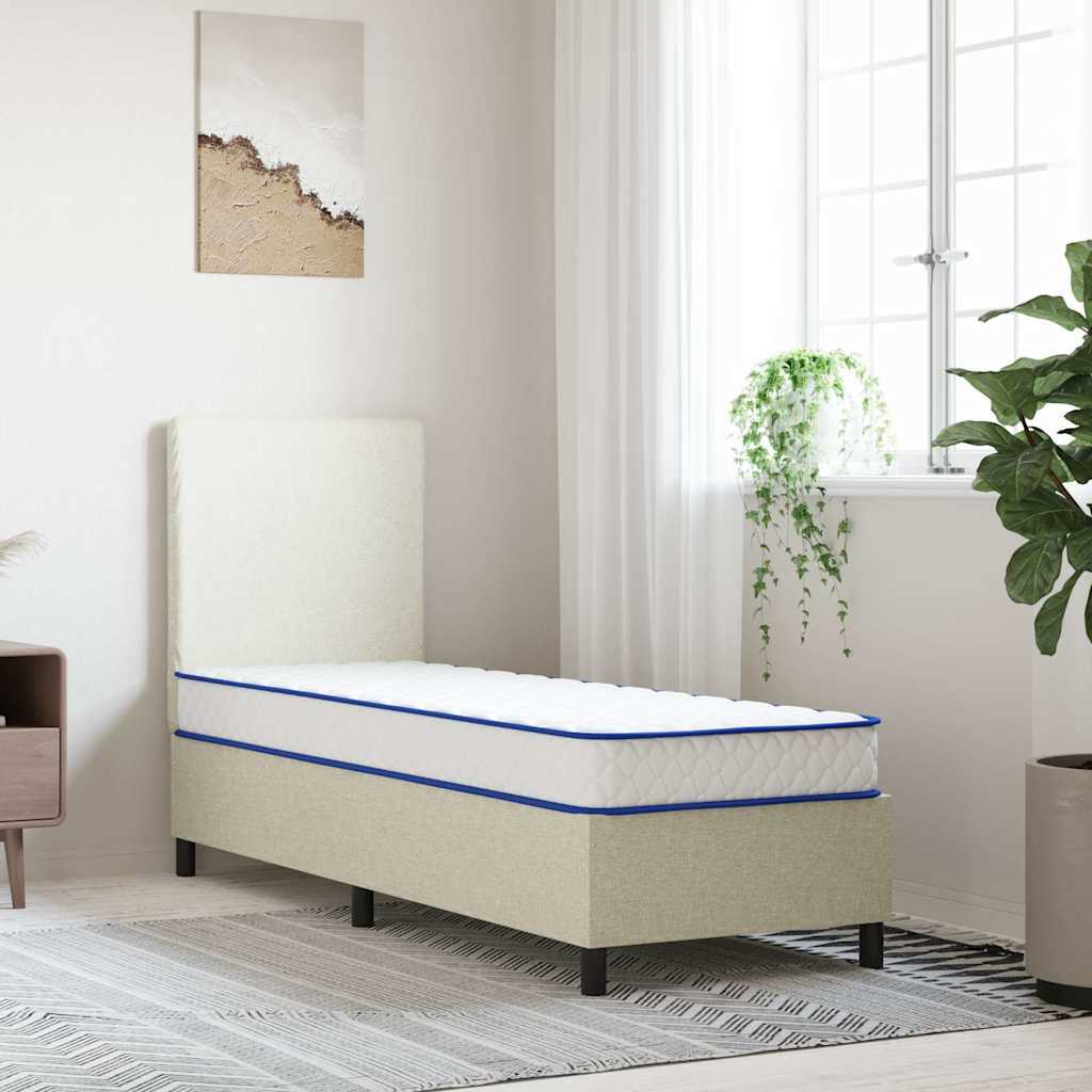 vidaXL Memory-Schaum-Matratze 70x200x17 cm Weich Weiß