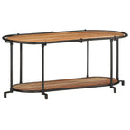 vidaXL TV-Schrank 100x42x40 cm Massivholz Akazie