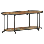 vidaXL TV-Regal 100x42x40 cm Altholz Massiv