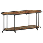 vidaXL TV-Regal 100x42x40 cm Altholz Massiv