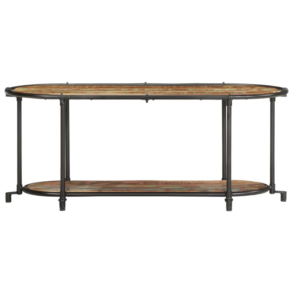 vidaXL TV-Regal 100x42x40 cm Altholz Massiv