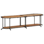 vidaXL TV-Regal 160x42x40 cm Massivholz Akazie
