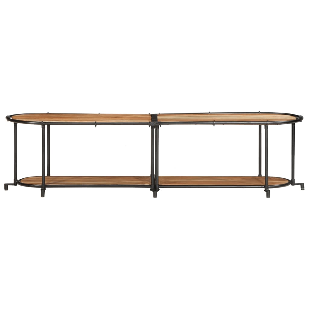 vidaXL TV-Regal 160x42x40 cm Massivholz Akazie
