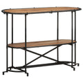 vidaXL Konsolentisch 110x42x76 cm Massivholz Akazie