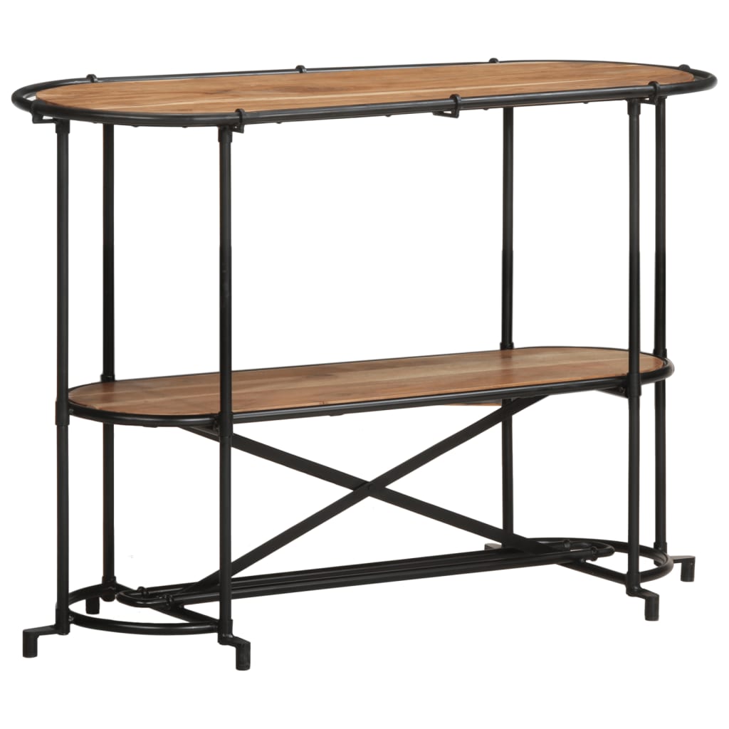 vidaXL Konsolentisch 110x42x76 cm Massivholz Akazie