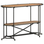 vidaXL Konsolentisch 110x42x76 cm Massivholz Akazie