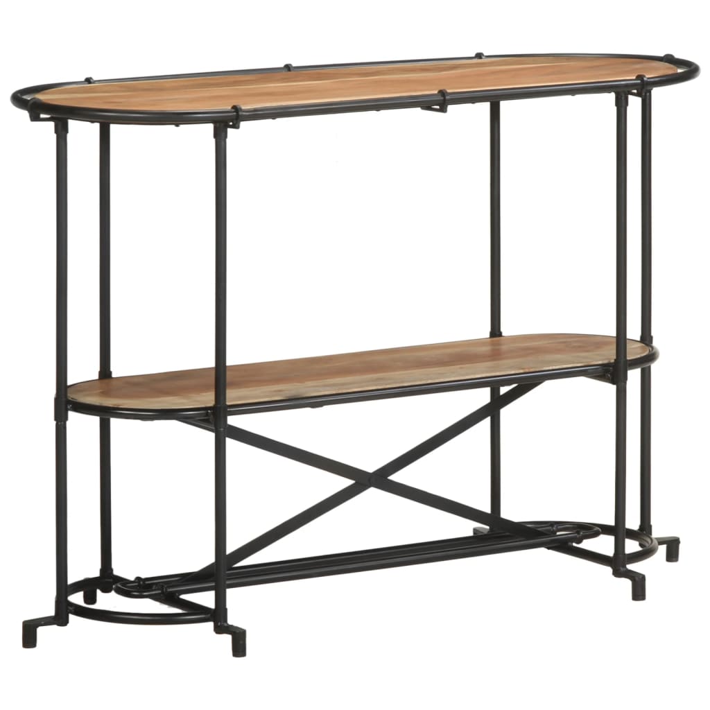 vidaXL Konsolentisch 110x42x76 cm Massivholz Akazie