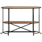 vidaXL Konsolentisch 110x42x76 cm Massivholz Akazie