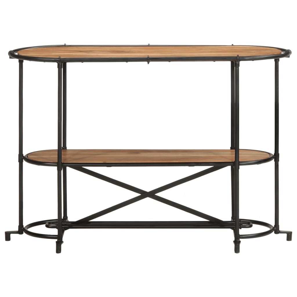 vidaXL Konsolentisch 110x42x76 cm Massivholz Akazie