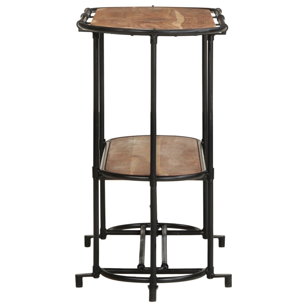vidaXL Konsolentisch 110x42x76 cm Massivholz Akazie