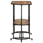 vidaXL Konsolentisch 110x42x76 cm Massivholz Akazie