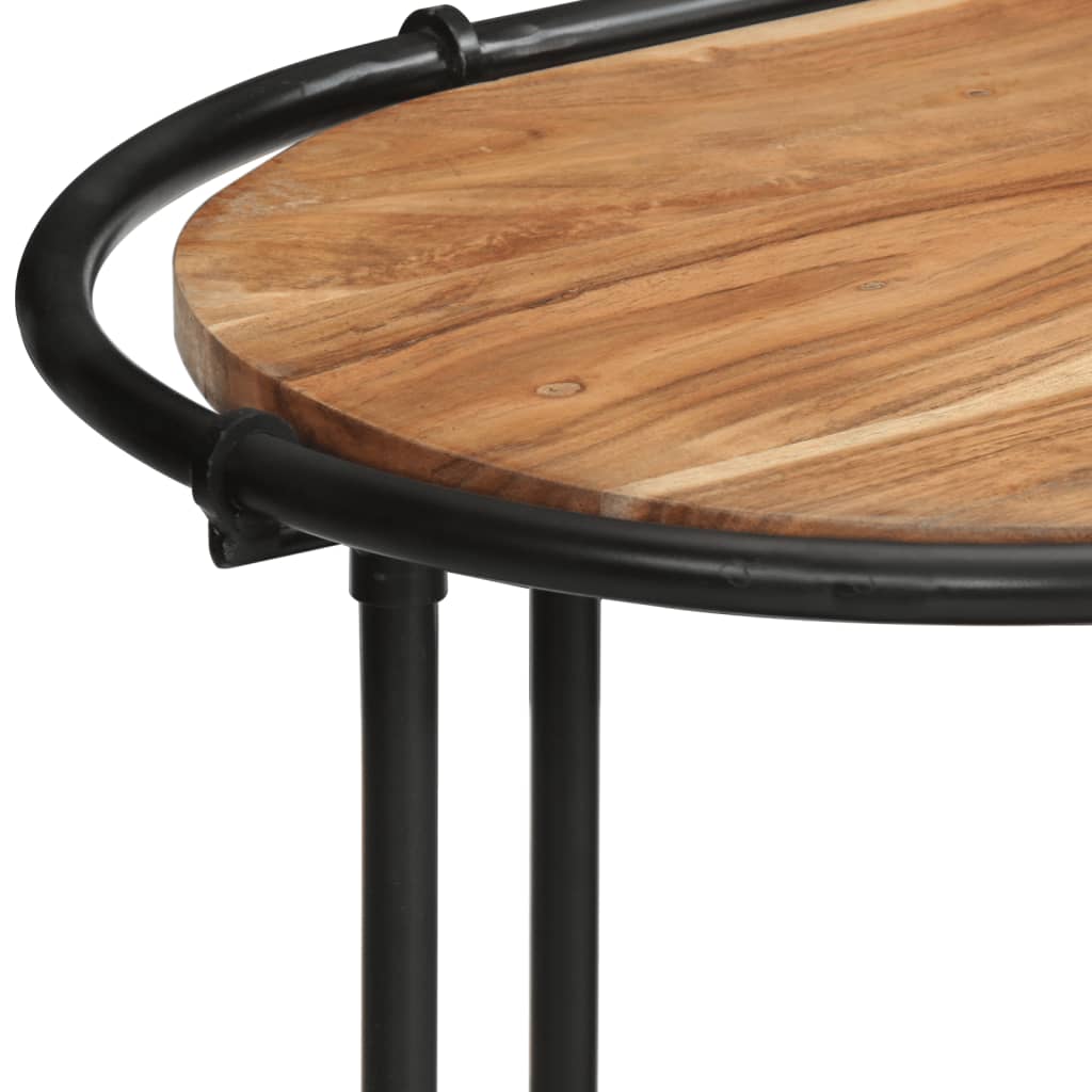 vidaXL Konsolentisch 110x42x76 cm Massivholz Akazie