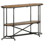 vidaXL Konsolentisch 110x42x76 cm Altholz Massiv
