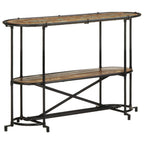 vidaXL Konsolentisch 110x42x76 cm Altholz Massiv