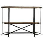 vidaXL Konsolentisch 110x42x76 cm Altholz Massiv